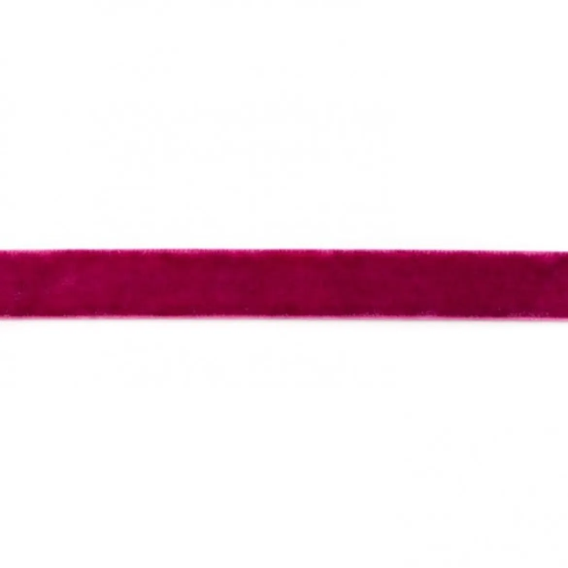 Samtband beere Meterware Breite: 15mm 100% Polyester