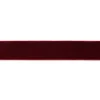 Samtband bordeaux rot Meterware Breite: 25mm 100% Polyester