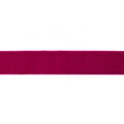 Samtband fuchsia Meterware Breite: 25mm 100% Polyester