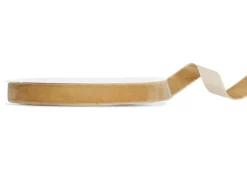 Samtband kaltgold 15mm breit 1 Rolle mit 10m Dekoband & Geschenkband