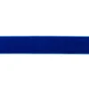 Samtband kobaltblau Meterware Breite: 25mm 100% Polyester
