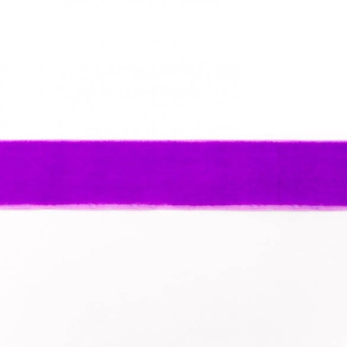 Samtband lila Meterware Breite: 25mm 100% Polyester