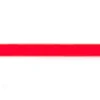 Samtband neon rotorange Meterware Breite: 15mm 100% Polyester