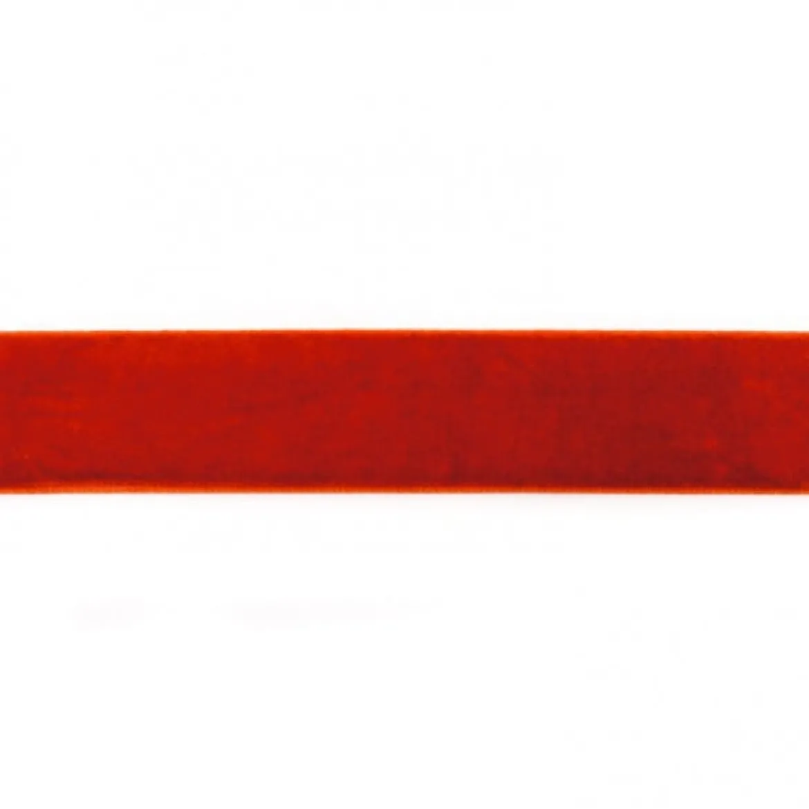Samtband orange Meterware Breite: 25mm 100% Polyester