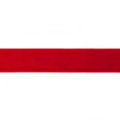 Samtband rot Meterware Breite: 25mm 100% Polyester