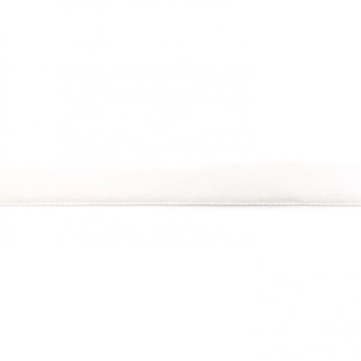 Samtband wollweiß Meterware Breite: 15mm 100% Polyester