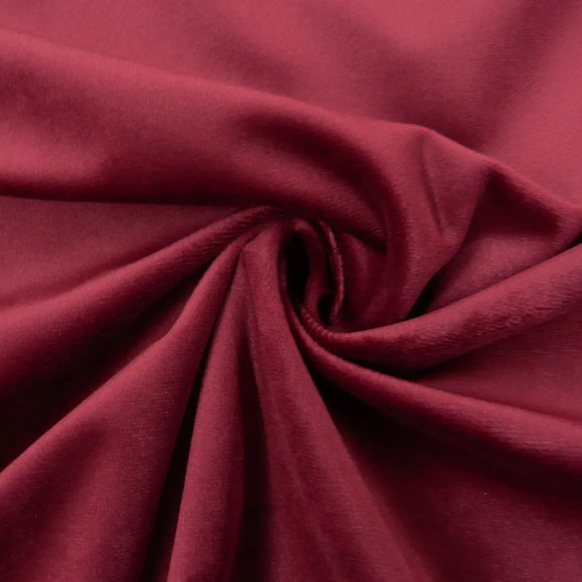 Samtstoff Dekostoff Italian Velvet Samt dunkelrot 1,45cm