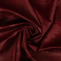 Samtstoff Dekostoff Velvet Marble Samt mit Struktur uni bordeaux rot 1,40m Breite