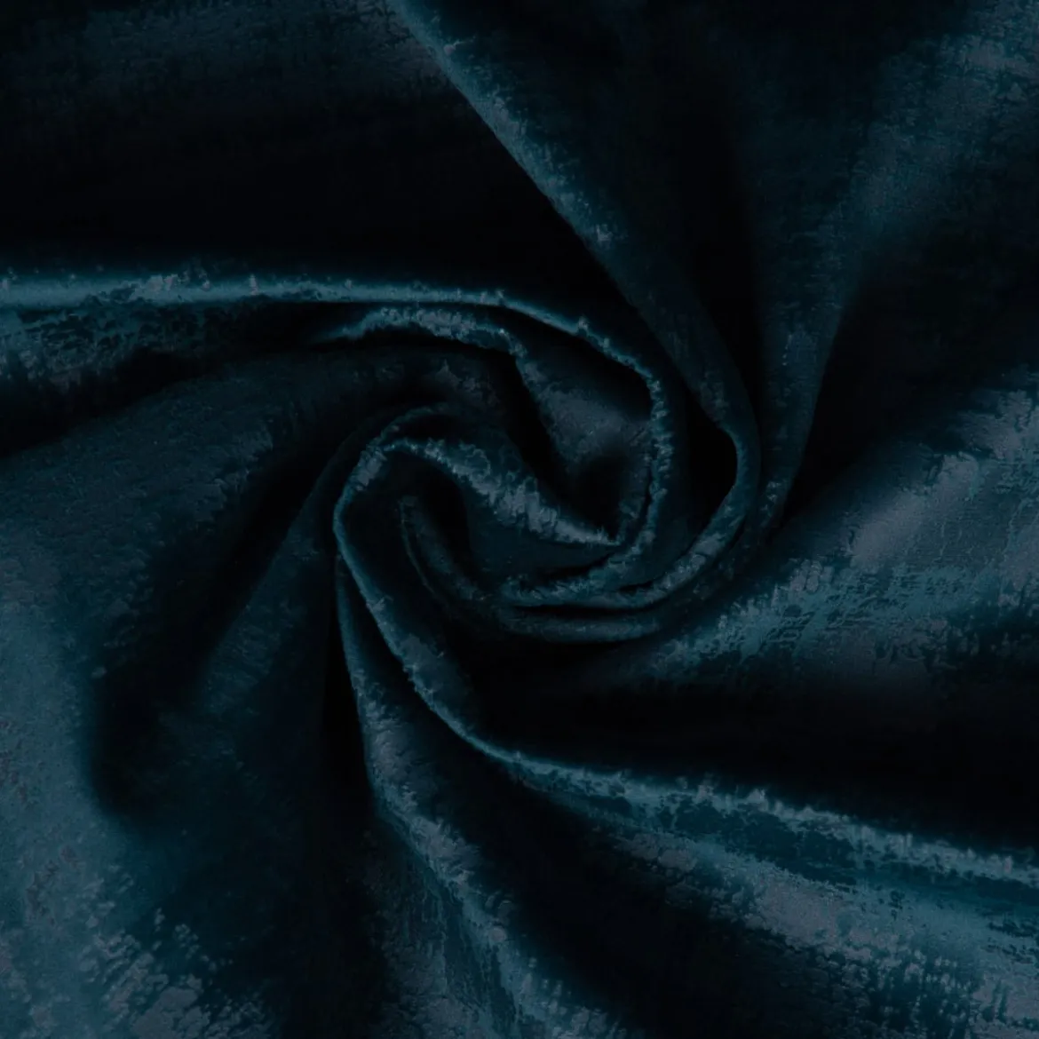 Samtstoff Dekostoff Velvet Marble Samt mit Struktur uni blau 1,40m Breite