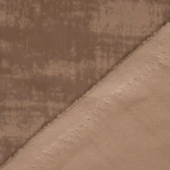Samtstoff Dekostoff Velvet Marble Samt mit Struktur uni sand 1,40m Breite