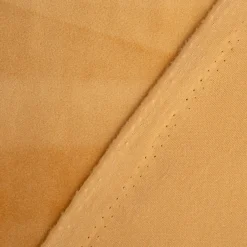 Samtstoff Dekostoff Velvet Samt einfarbig ockergelb 1,4m