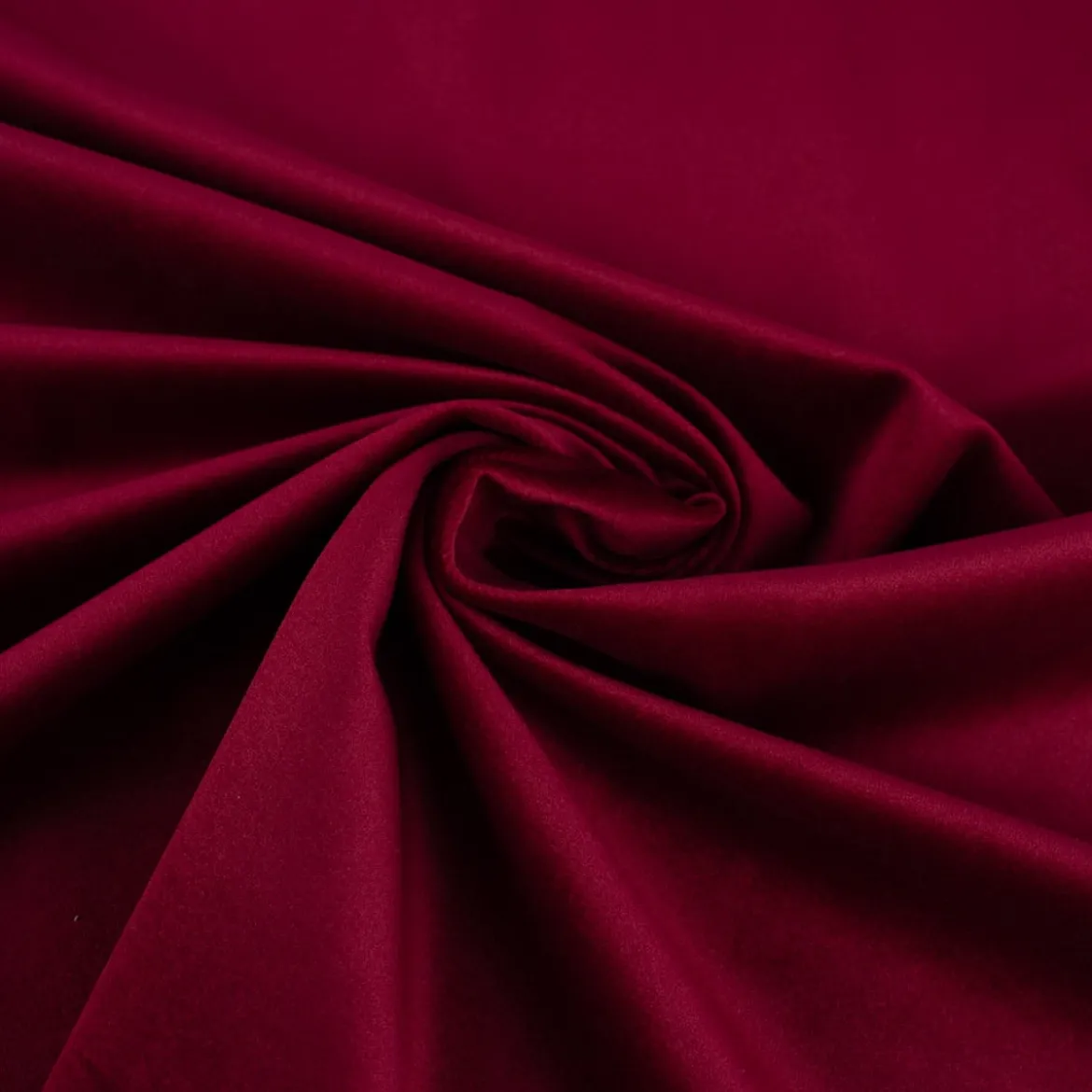 Samtstoff Dekostoff Velvet Samt einfarbig dunkelrot 1,4m