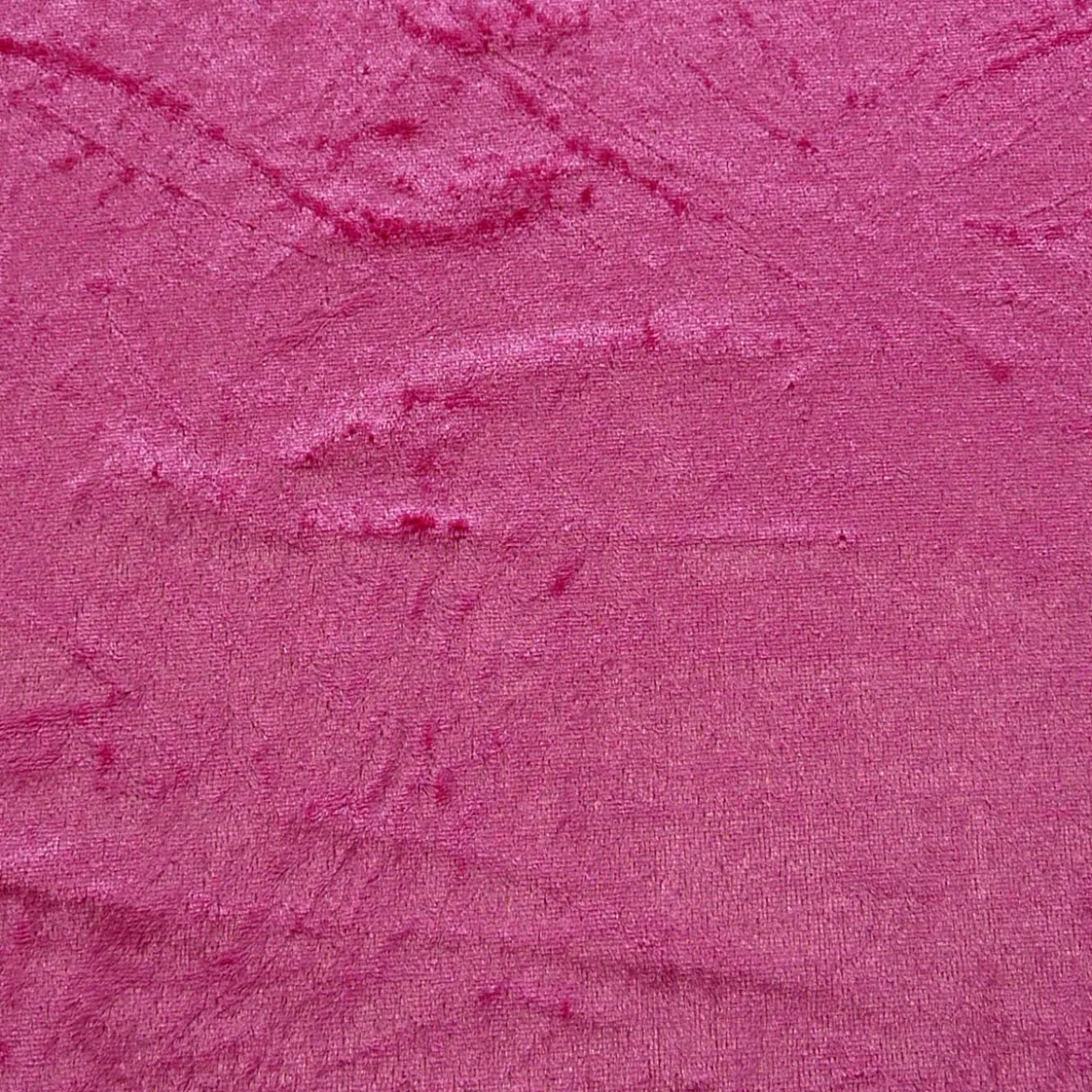 Samtstoff Kreativstoff Pannesamt einfarbig helles pink 1,5m