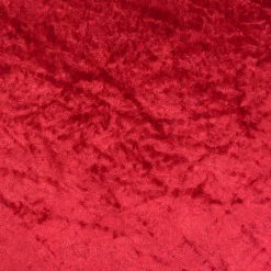 Samtstoff Kreativstoff Pannesamt einfarbig rot 1,5m