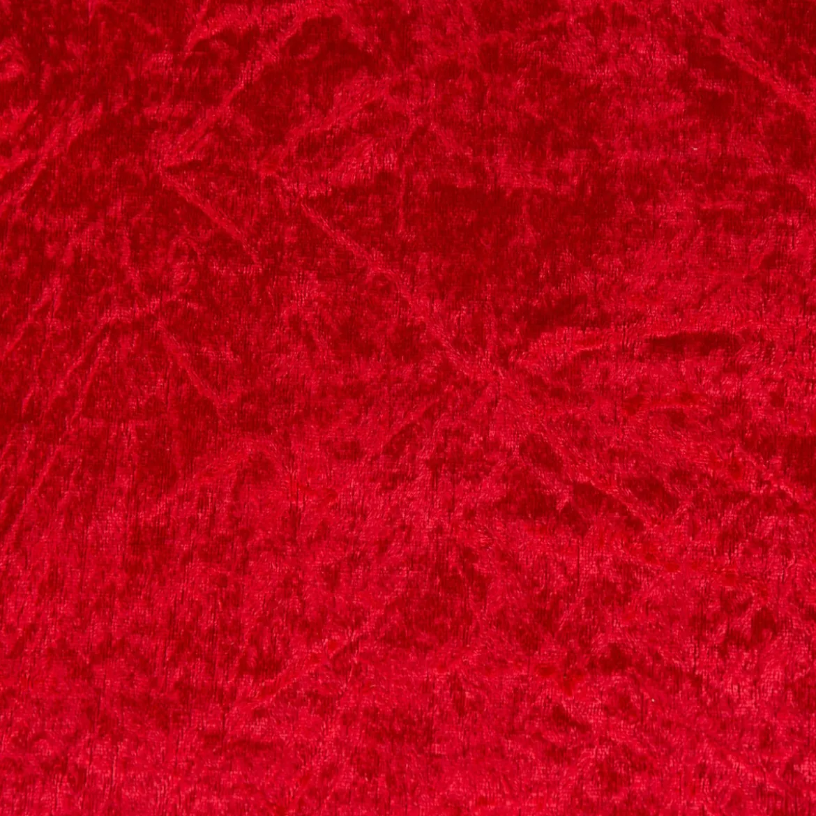 Samtstoff Kreativstoff Pannesamt einfarbig tomatenrot rot 1,45m