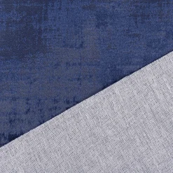 Samtstoff Polsterstoff Dekostoff Clarke & Clarke STUDIO G Microfaser Alessia Struktur blau 140cm Breite