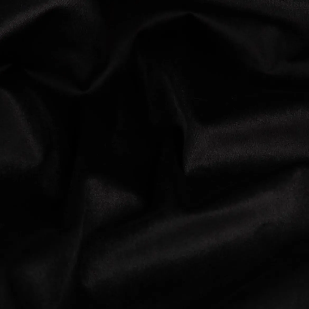 Samt Stoff Polsterstoff Vorhangstoff petproof non-flammable schwarz 140cm Breite