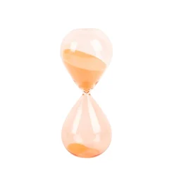 Sanduhr Hourglass peachy ombre 30 Minuten 7,5x19,8cm von Designworks Ink