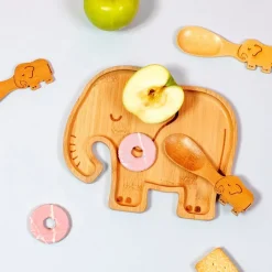 Sass & Belle Bambusteller Elefant 18x20x1cm