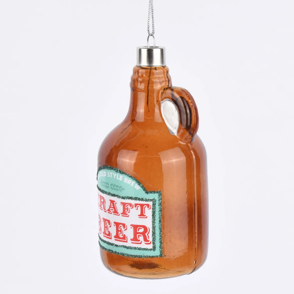 Sass & Belle Dekohänger Cheer Beer braun 5x9,5cm