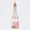 Sass & Belle Dekohänger Let's celebrate pink Prosecco 4,5x15,5cm