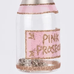 Sass & Belle Dekohänger Let's celebrate pink Prosecco 4,5x15,5cm