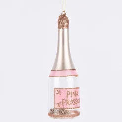 Sass & Belle Dekohänger Let's celebrate pink Prosecco 4,5x15,5cm