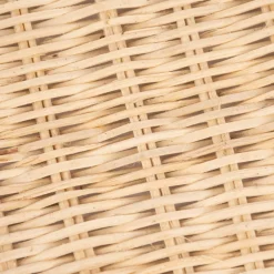 Sass & Belle Deko Tablett Rattan mit Griffen natur 40x30x7cm