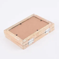 Sass & Belle Doppel Bilderrahmen Mangoholz weiß 26x18,5cm