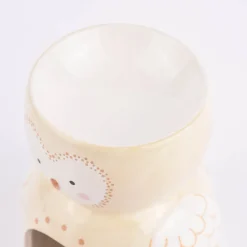 Sass & Belle Duftlampe Eule Olivia Dolomite creme weiß braun 10,5x13,5cm