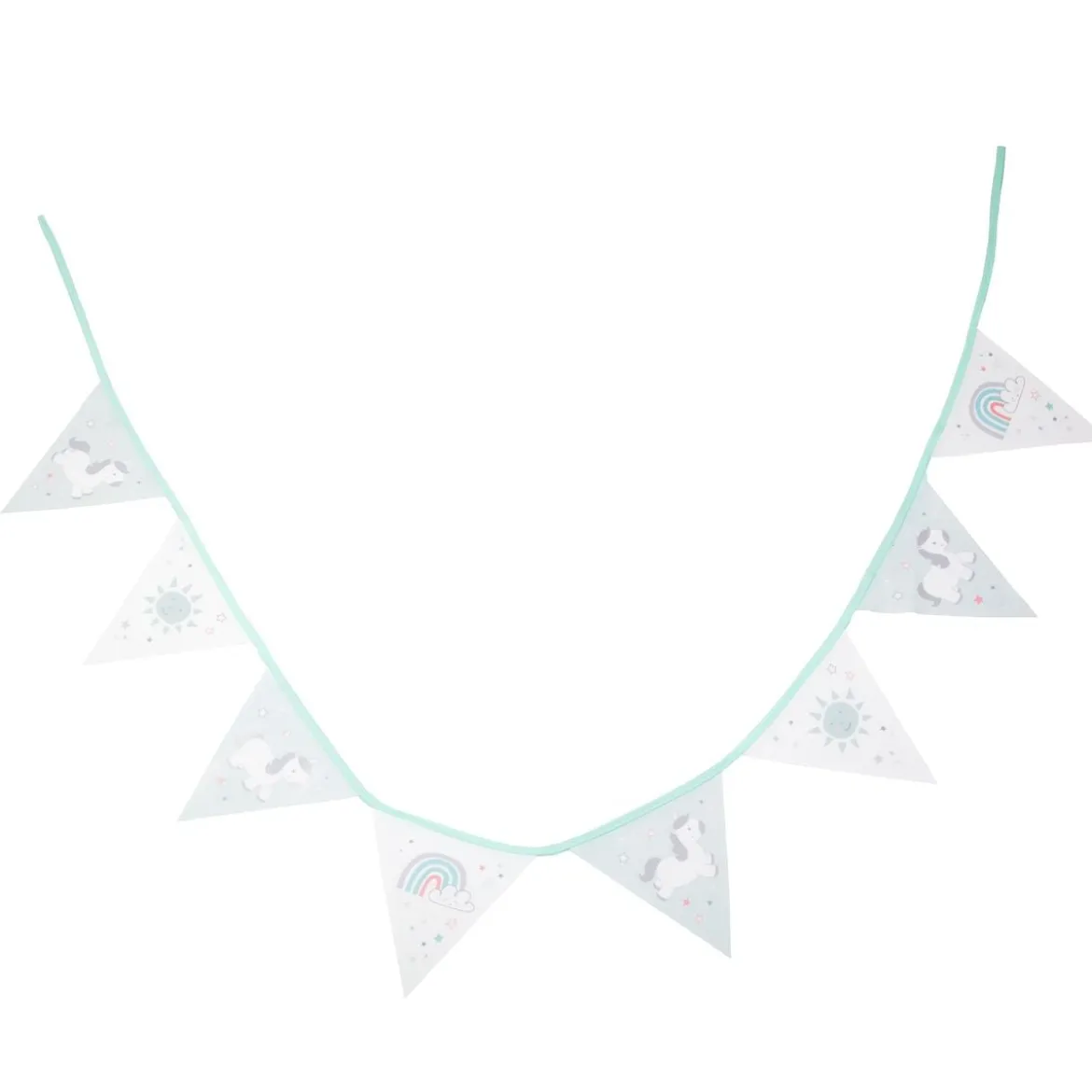 Sass & Belle Girlande Evie Einhorn pastell 200cm