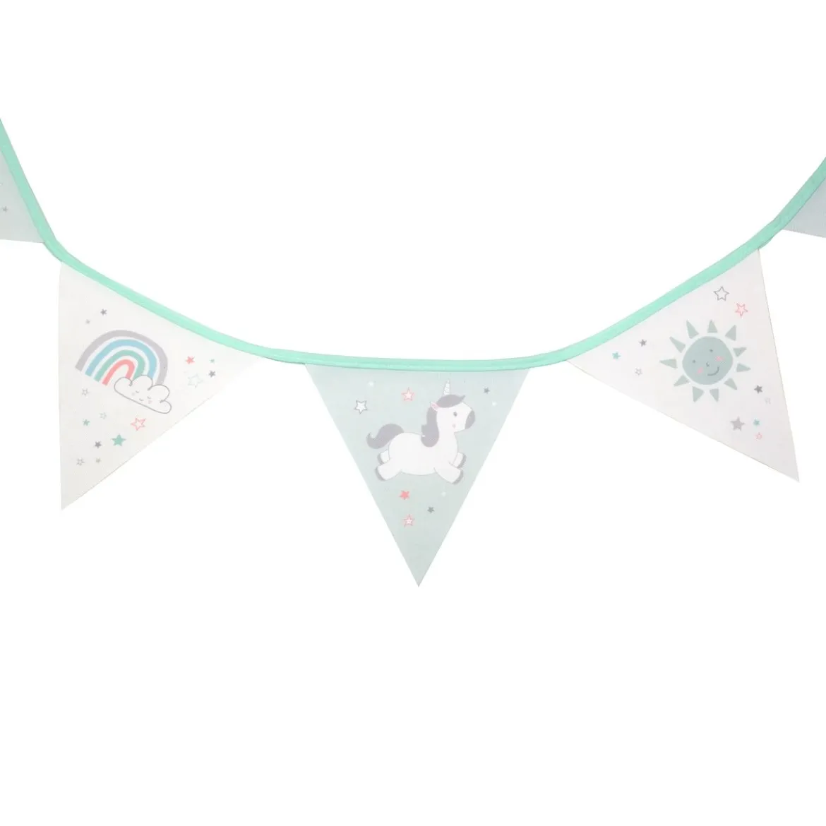 Sass & Belle Girlande Evie Einhorn pastell 200cm