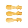 Sass & Belle Kinder Löffel Feuerwehrautos 3 Stück Bambus 3,5x12,5cm