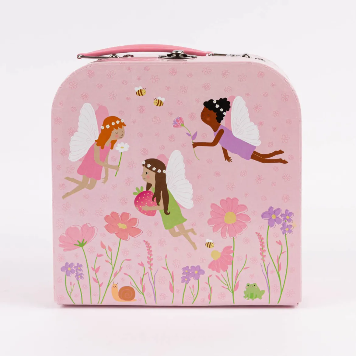 Sass & Belle Kinder-Teeset Feen rosa bunt 7-teilig 17,5x17,5x9,5cm