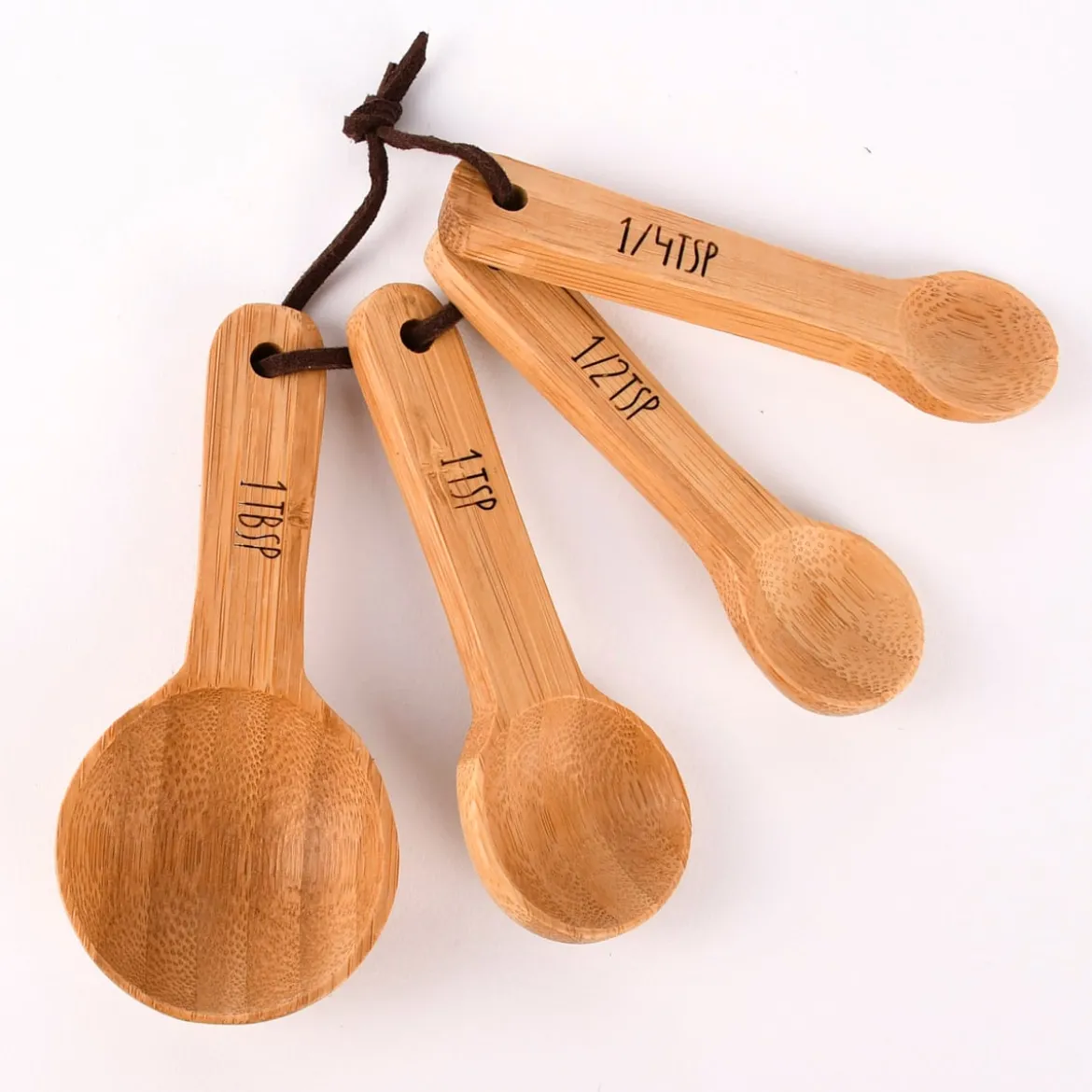Sass & Belle Messlöffel Set Bambus 4-teilig verschiedene Größen