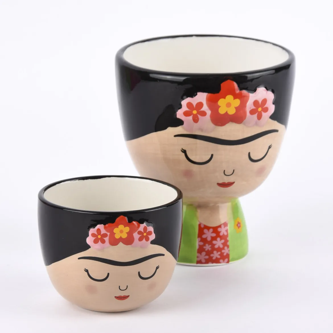 Sass & Belle mini Pflanztopf Frida Kahlo® 9x7cmm