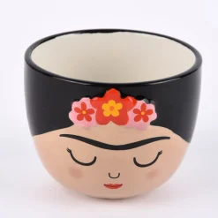 Sass & Belle mini Pflanztopf Frida Kahlo® 9x7cmm