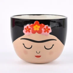 Sass & Belle mini Pflanztopf Frida Kahlo® 9x7cmm