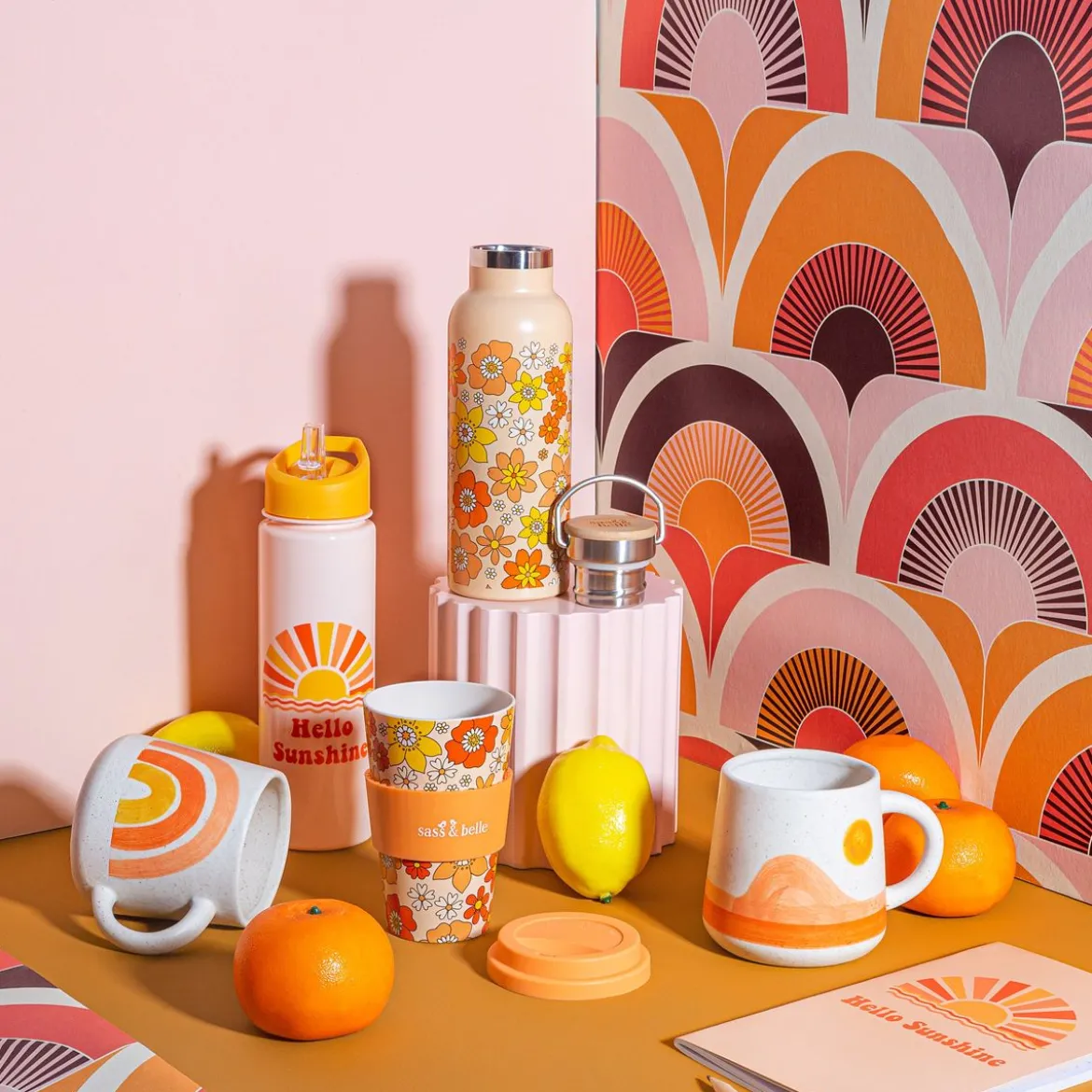 Sass & Belle Notizbuch liniert Hello Sunshine DIN A5