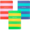 Sass & Belle Notizbuch liniert Bright Ideas DIN A5 rot grün oder blau