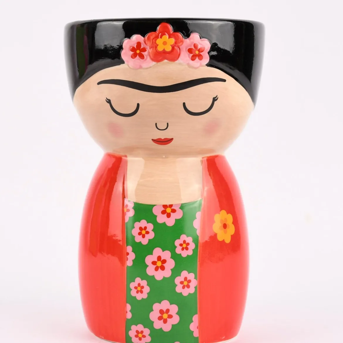 Sass & Belle Pflanztopf Frida Kahlo® 11x19cm