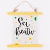 Sass & Belle Posterleiste magnetisch gelb A4 31cm