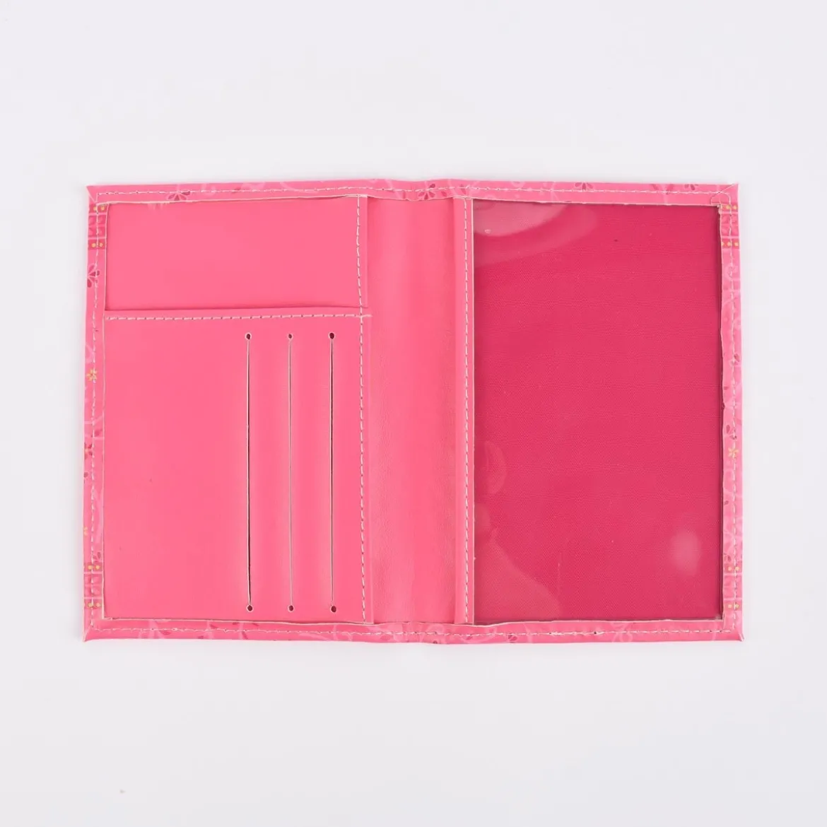 Sass & Belle Reisepassetui Elefant Mandala pink grau 10,5x14cm
