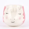 Sass & Belle Tasse Einhornlady mit rosa Haaren Porzellan 16x10x9,5cm