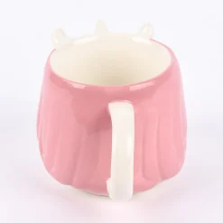 Sass & Belle Tasse Einhornlady mit rosa Haaren Porzellan 16x10x9,5cm