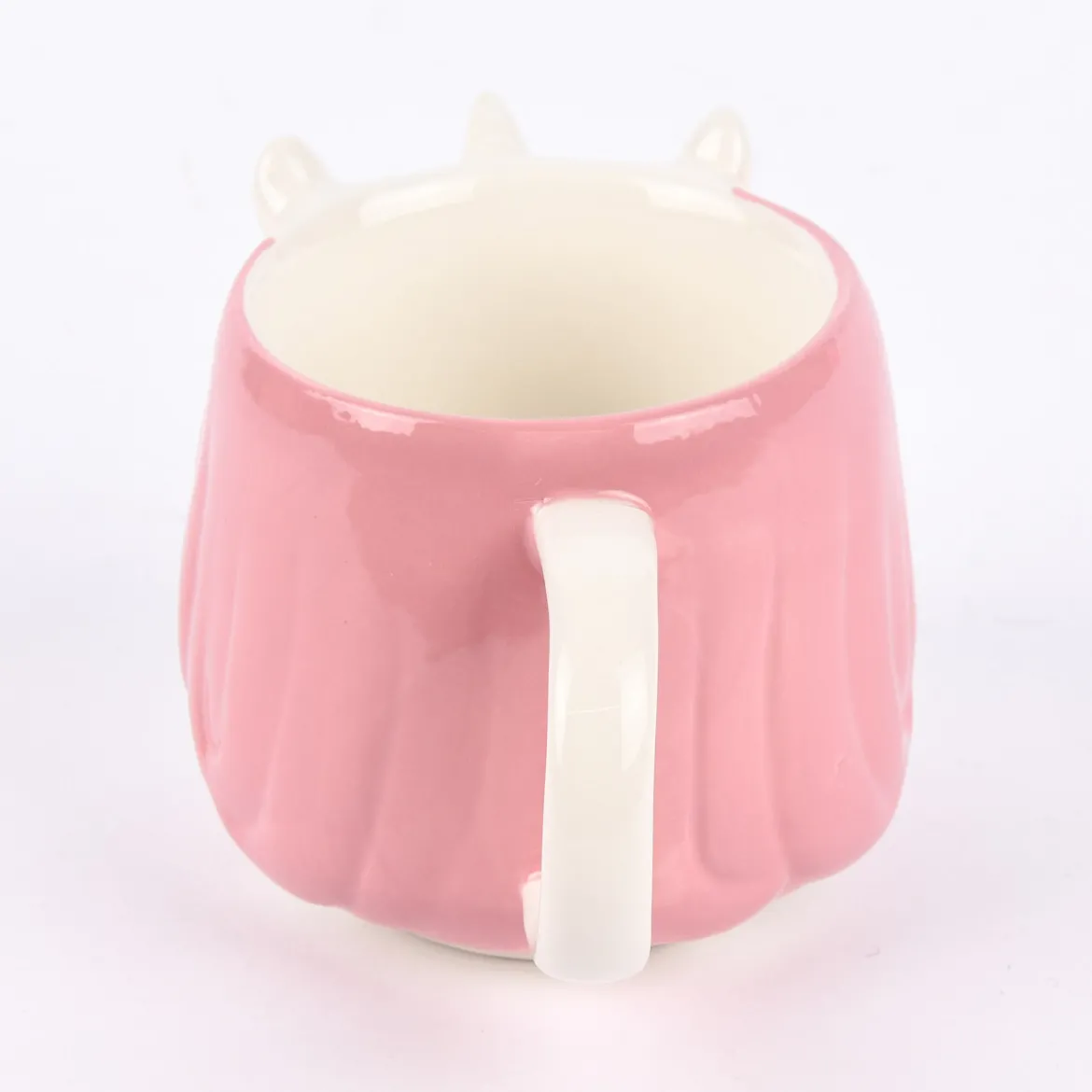 Sass & Belle Tasse Einhornlady mit rosa Haaren Porzellan 16x10x9,5cm