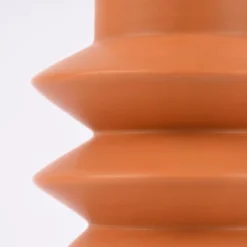 Sass & Belle Vase abstrakt matt Terrakotta 21x10,5x10,5cm