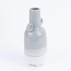Sass & Belle Vase Mojave glasiert Steinzeug grau weiß 23x10,5cm