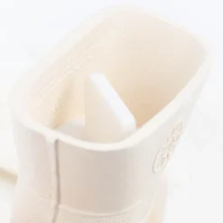 Sass & Belle Wärmflasche für Kinder Hase Plüsch weiß 27x17cm