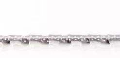 Satinband mit Organza und Punkten dunkelgrau 1,9cm